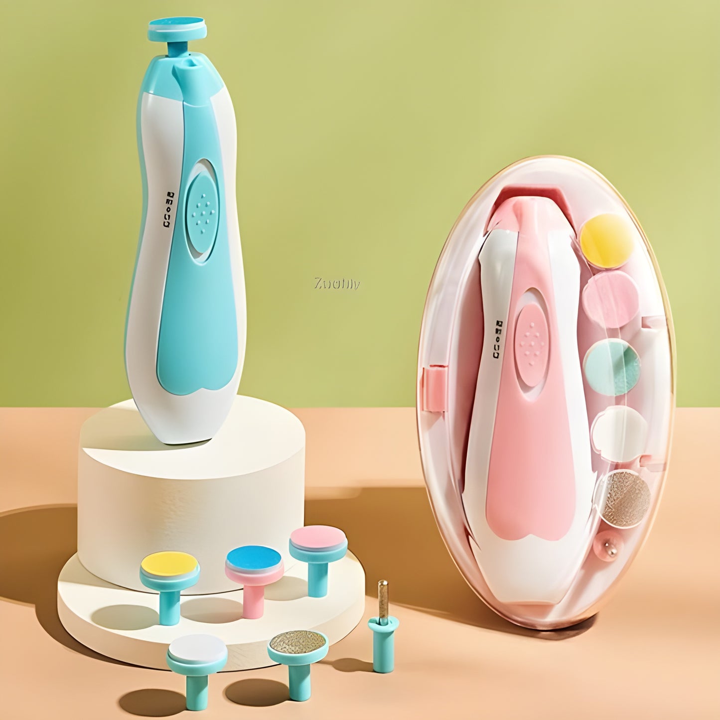 Electric Baby Nail Trimmer – Safe & Gentle Nail Clipper Set